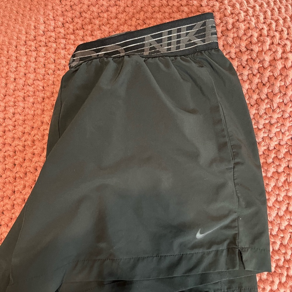 nike shorts with nike waistband